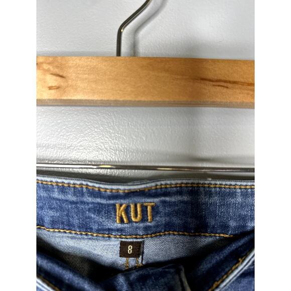 Kut from the Kloth Women's Distressed Boyfriend Jean Size 8 - Picture 5 of 11